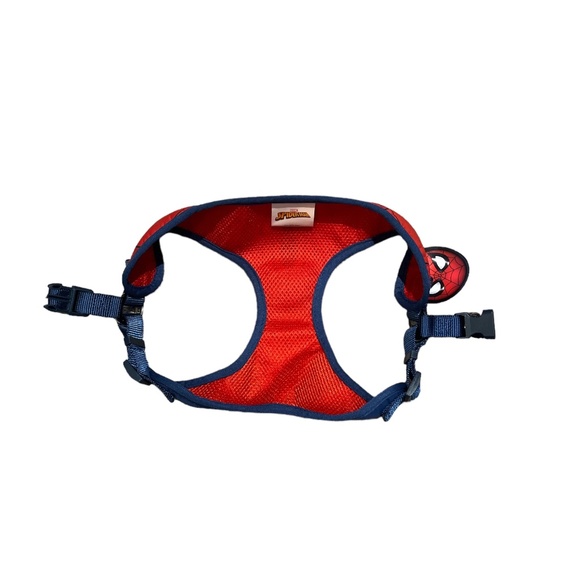 MARVEL COMICS New Spiderman Superhero Dog Harness Size Large Halloween - Picture 7 of 9